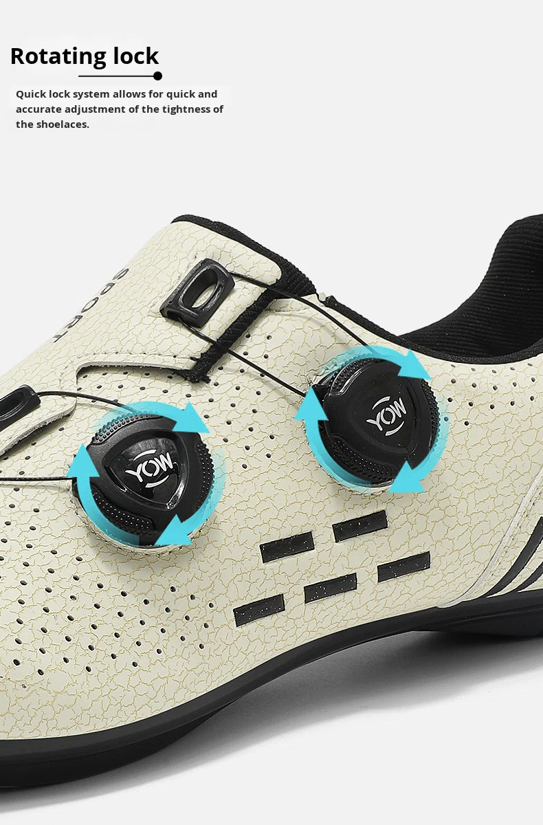 Road Cycling Shoes Bicycle Shoes Unisex Road Mountain Bike Lock Booster Hard Bottom Cycling Shoes Road Bike
