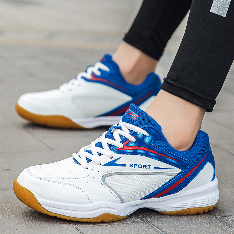Ultra-Light Men's Women's Badminton Tennis Spring Volleyball Shoes Non-Slip Shock Absorption Breathable Features Summer Autumn