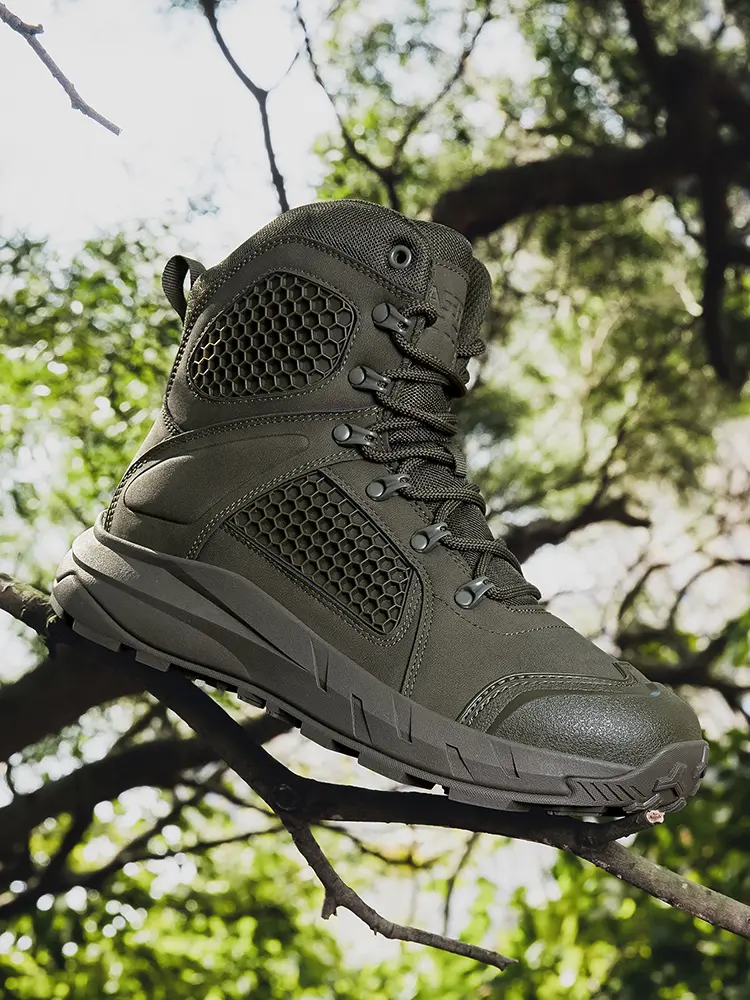 Best-selling Men's Hiking Boots High/mid-top Tactical Outdoor Trekking and Desert Boots Perfect Combination Supplier