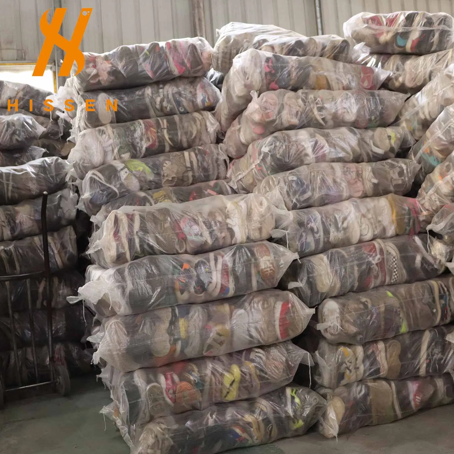 Used 100 Sport Cricket Men in Dubai Warehouse Used Shoes for Bale Mixer