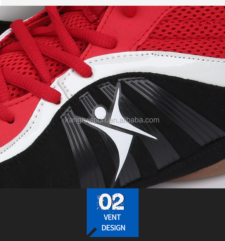 High Quality Wrestling Shoes for Gym Training Combat Fitness Squat Fight Boxing Weightlifting-with Rubber Insole