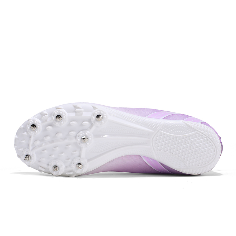 Wholesale Factory Boy Girl RunningTraining Sneaker Anti-Skid LightWeight Racing Running Flexible Track Field Spikes Cleats Shoes