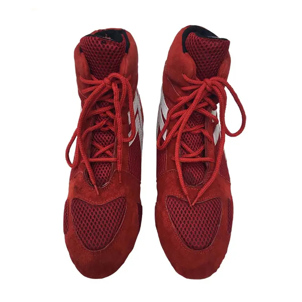 Professional Boxing Shoes Lightweight Athletic Footwear Lace-Up Closure Flexible Design for Training Competition Customizable