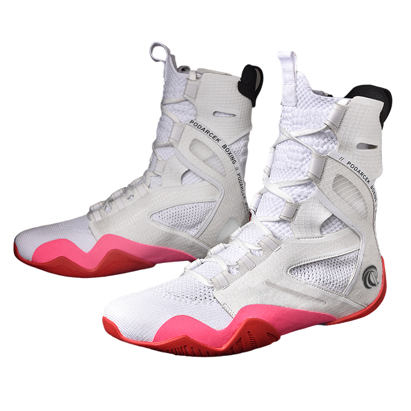 Custom High-quality Wholesale Factory Mens Weightlifting Boxing Boots Lace-up Non-slip Wrestling Shoes Sport Powerlifting Shoes