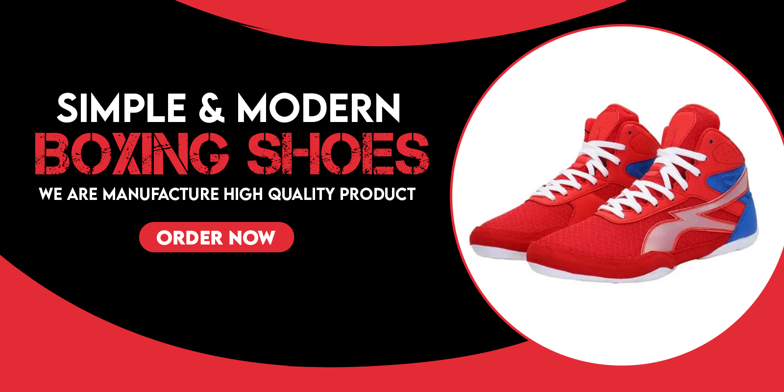 Boxing Shoes Banner