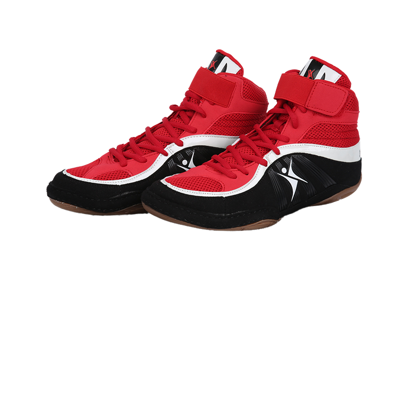 High Quality Wrestling Shoes for Gym Training Combat Fitness Squat Fight Boxing Weightlifting-with Rubber Insole