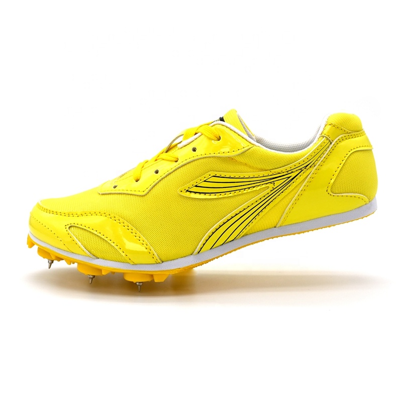 Unisex Sprint Running Spikes Shoes Track and Field Athletics Spiked Shoes for Men Women Youth EVA Midsole Breathable Training