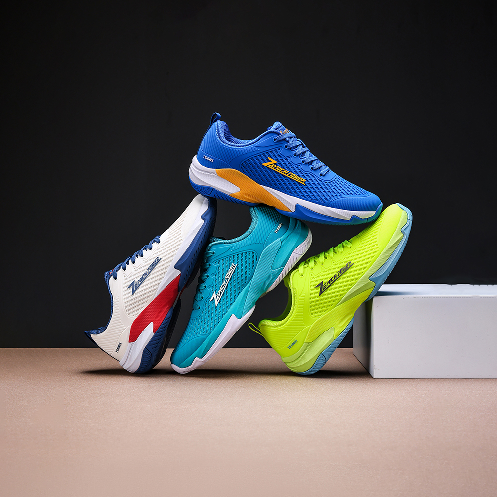 Versatile Training Casual Tennis Shoes for Men Women Custom Badminton/Pickleball Shoes with Non-Slip Shock-Absorbing Features