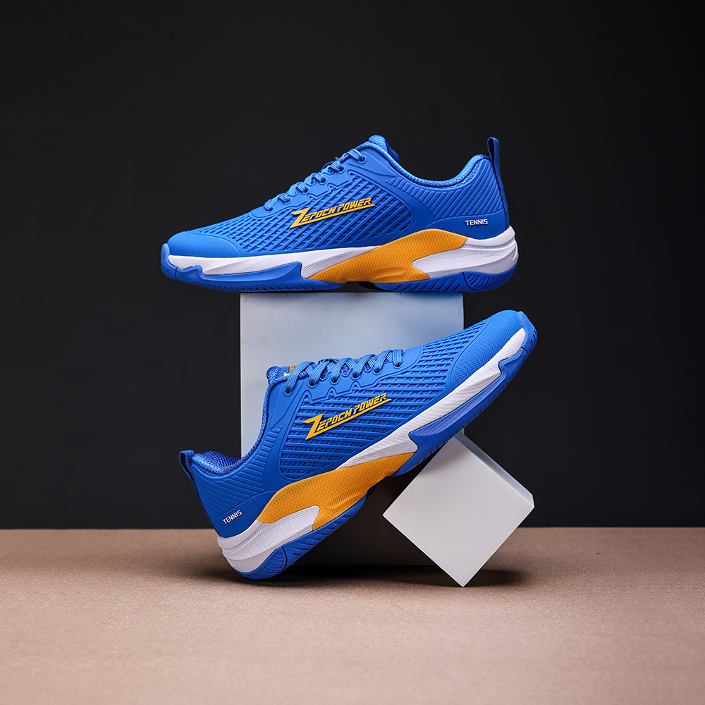 Versatile Training Casual Tennis Shoes for Men Women Custom Badminton/Pickleball Shoes with Non-Slip Shock-Absorbing Features
