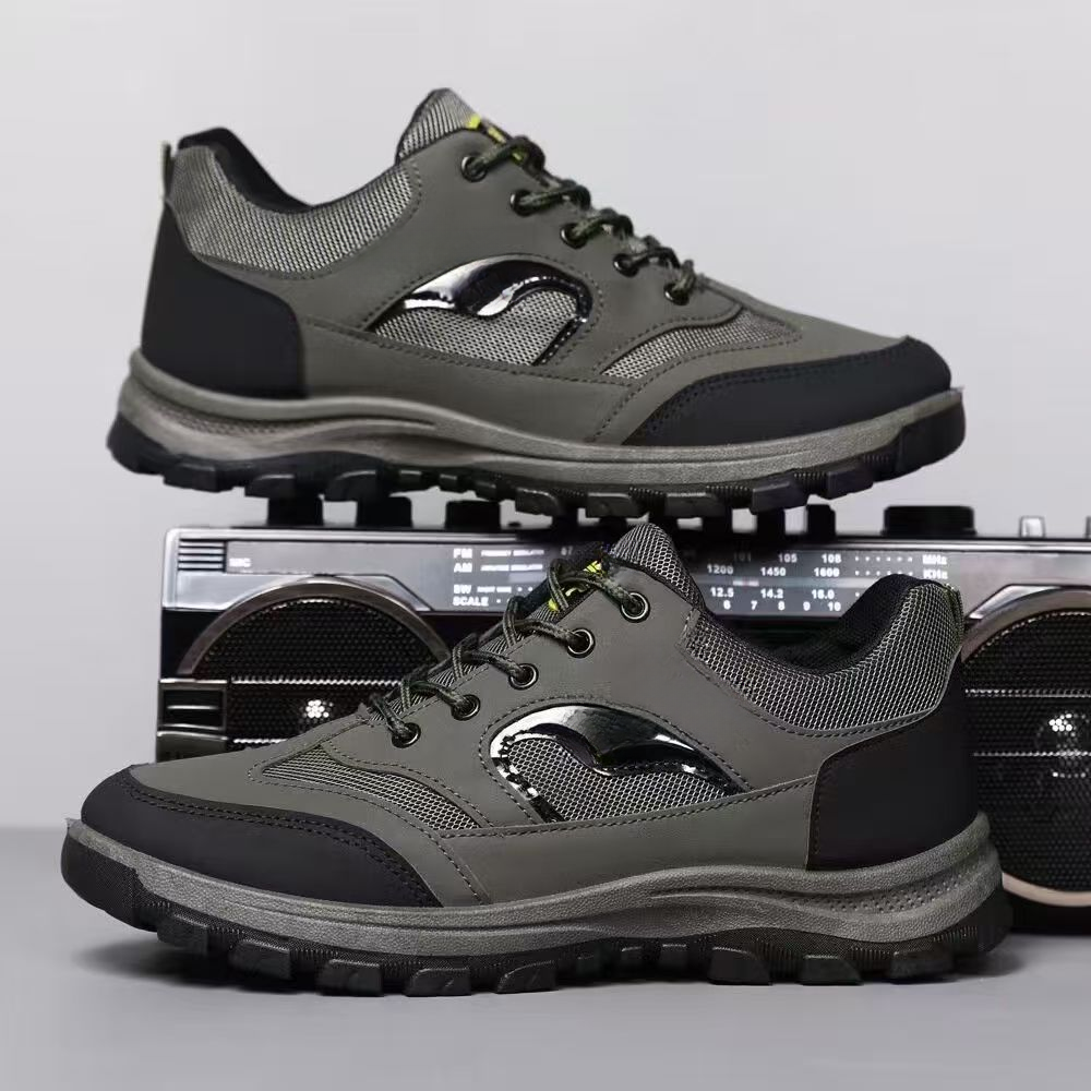 Autumn/Winter Casual Hiking Shoes with Steel Toe Resistant for Outdoor Adventures