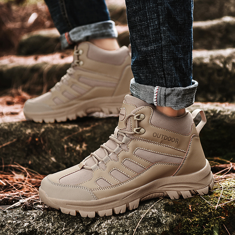 Women's Men's Hiking Shoes Anti-Slip Hiking Boots Women Waterproof, Hiking Lightweight Outdoor Trekking Shoes