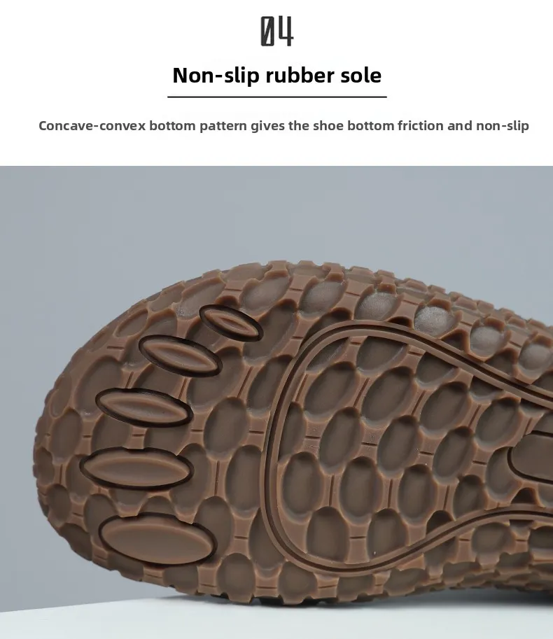 Anti-Slip Rubber Sole Close-up