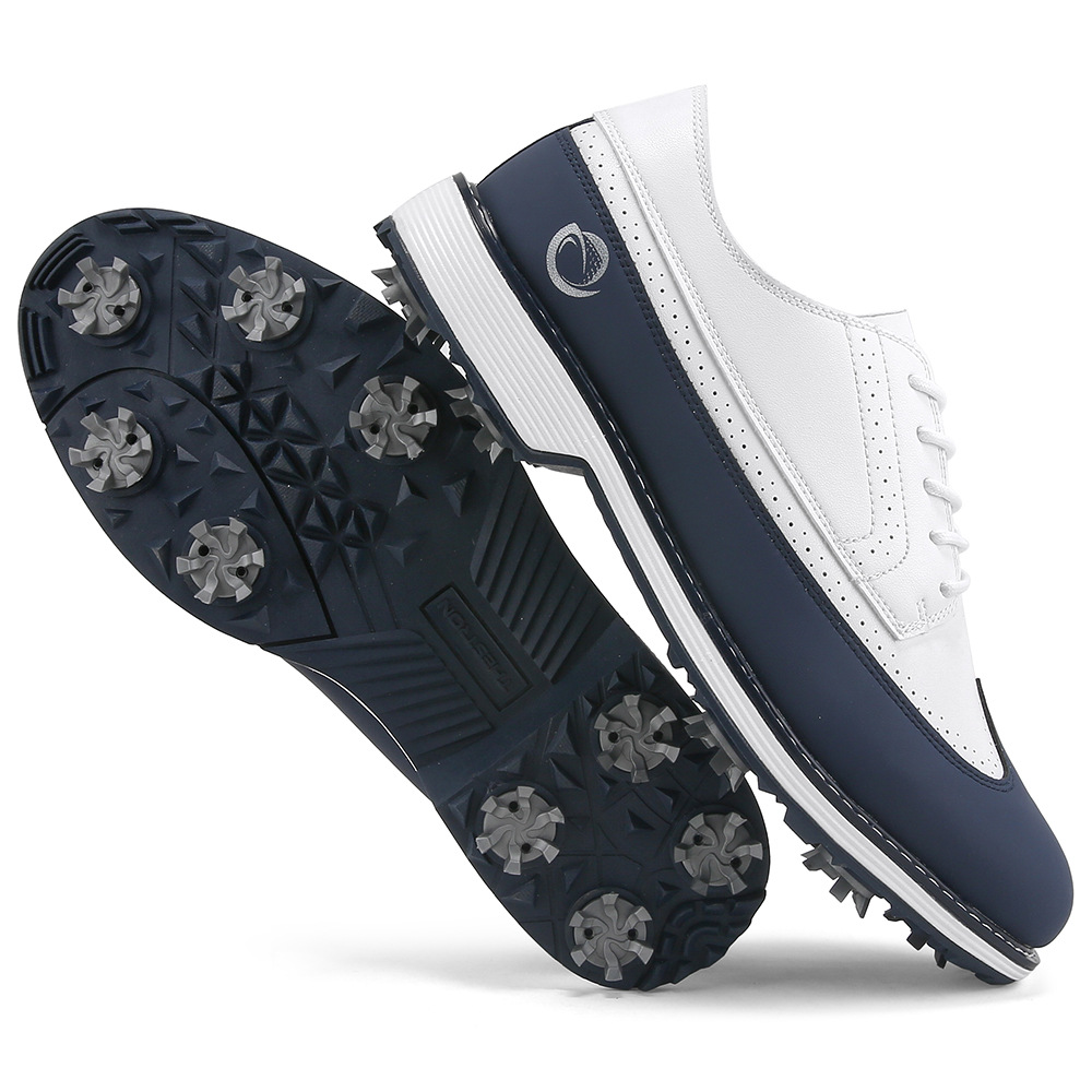 Factory Custom Oem Cheap Fashion Lightweight Stability Cushion Construction Soft Golf Shoes