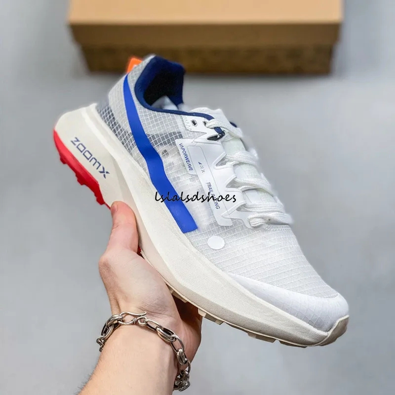 Zoo Ultrafly Trail Running Shoes Prototype Pale Ivory Total Orange Men Women Sports Low Sneakers Replicas Shoes Replica Online Store