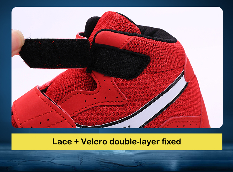 Kid wrestling shoes view 7