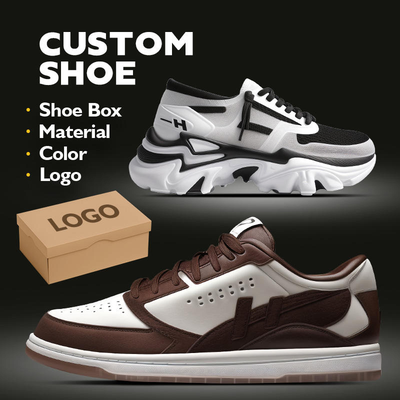 Men Custom Canvas Shoes Skateboarding Shoes