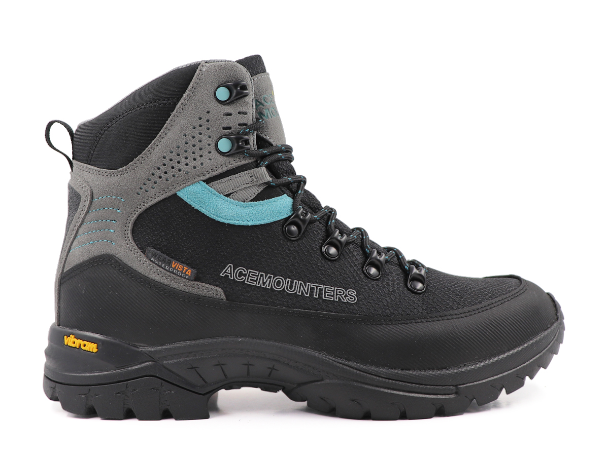 Waterproof Wear-Resistant Hiking Boots Nylon Outdoor Shoes - Mid-High Cut Orange for Mountaineering Hiking Fishing Travel