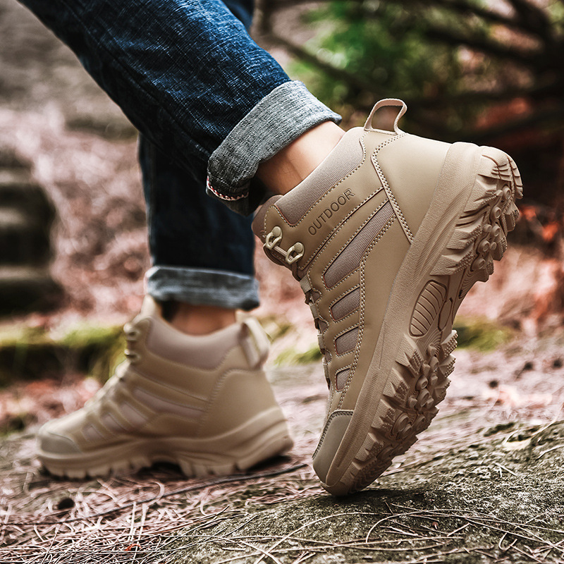 Women's Men's Hiking Shoes Anti-Slip Hiking Boots Women Waterproof, Hiking Lightweight Outdoor Trekking Shoes