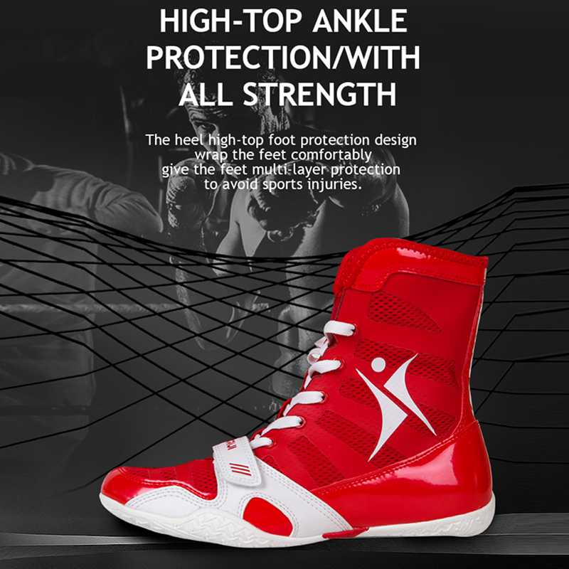 Lightweight and Breathable Comfortable Boxing Shoes with Best Quality and Price