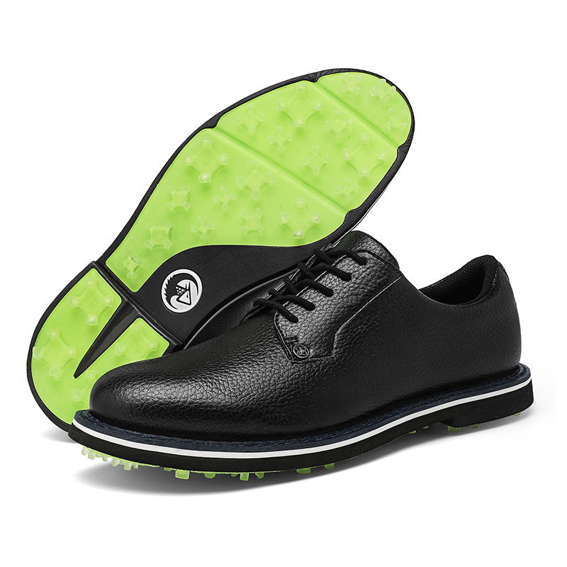 Professional Wholesale HighWaterproof Golf Shoes Spikes for Men All Season Fashionable Sports and Leisure White Black Shoes