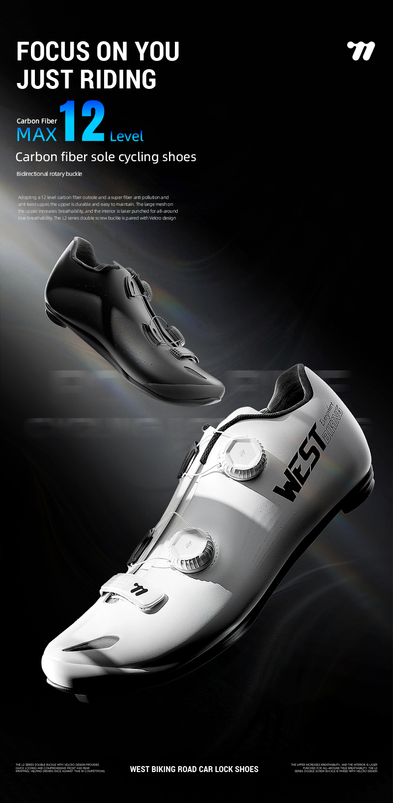 Road Cycling Shoes Details