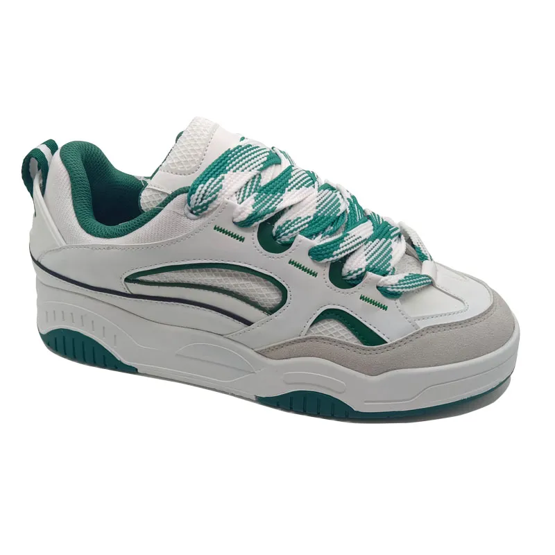 Fashion Skateboard Casual Shoes Thick Sole Skating Stylish Skateboarding Shoes