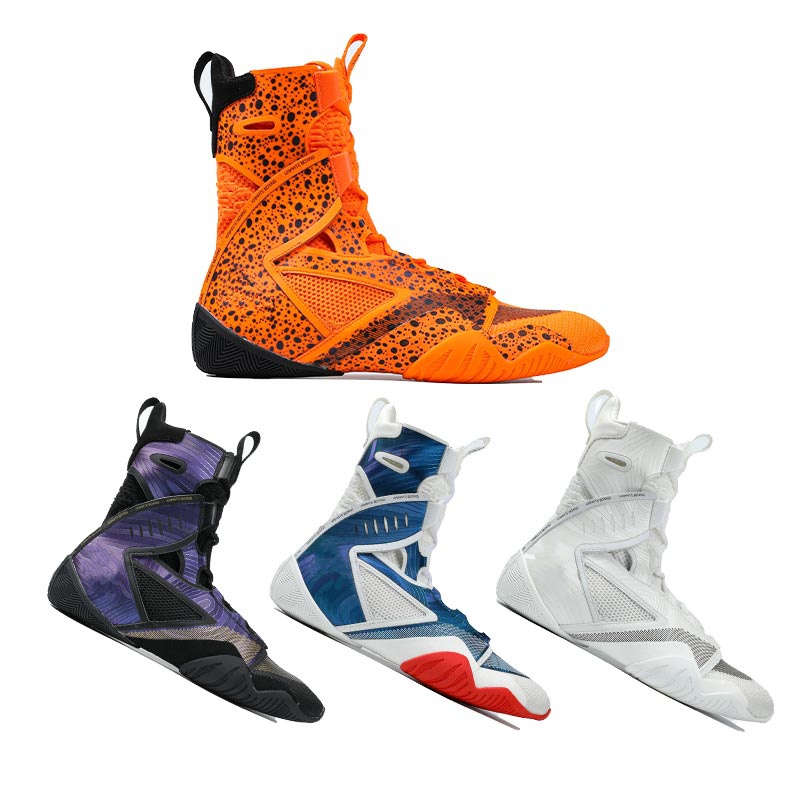 Non-slip Training Sports Boxing Shoes Professional Youth Training Boxing Shoes Durable Construction Boxing Shoe