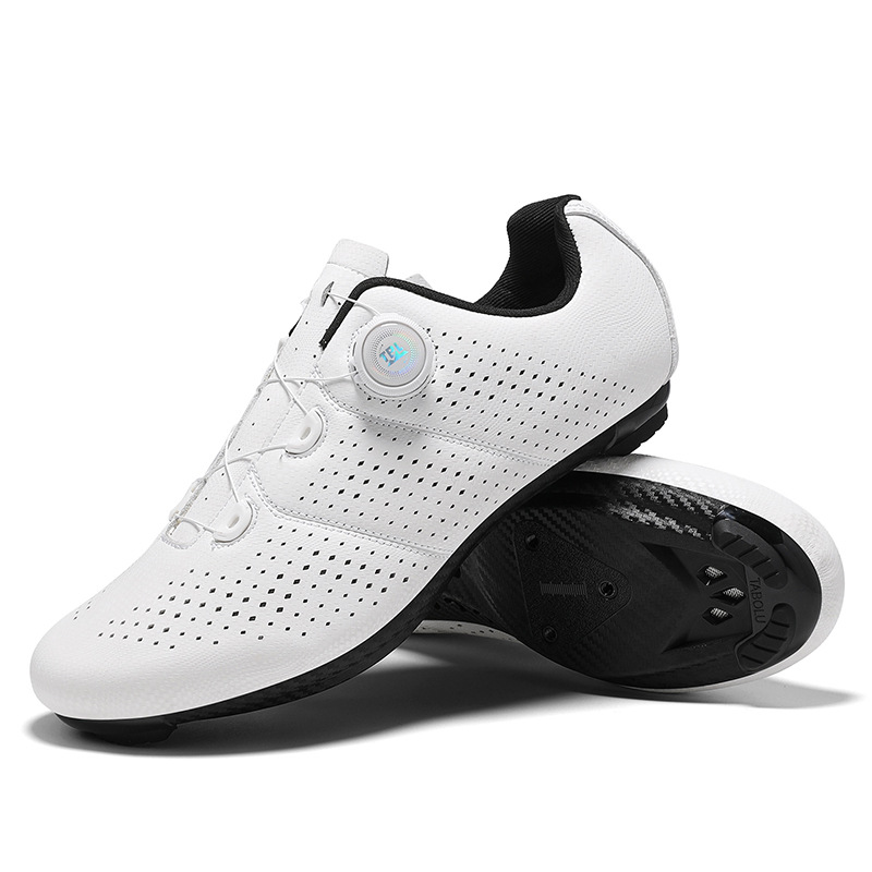 Breathable Lightweight Bicycle Shoes Cycling Shoes Men's Women's Road Bike Clipless Mountain Assistive Non-Slip T886