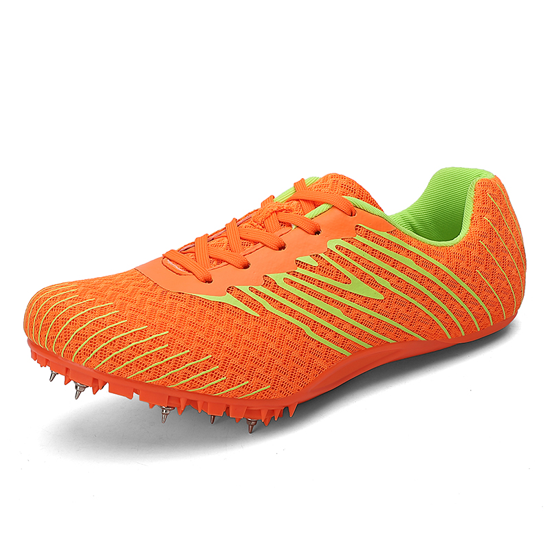 Wholesale New Design Factory Outlet Lightweight Breathable Mesh Durable Speed Distance Men's Women Running Spikes Shoes