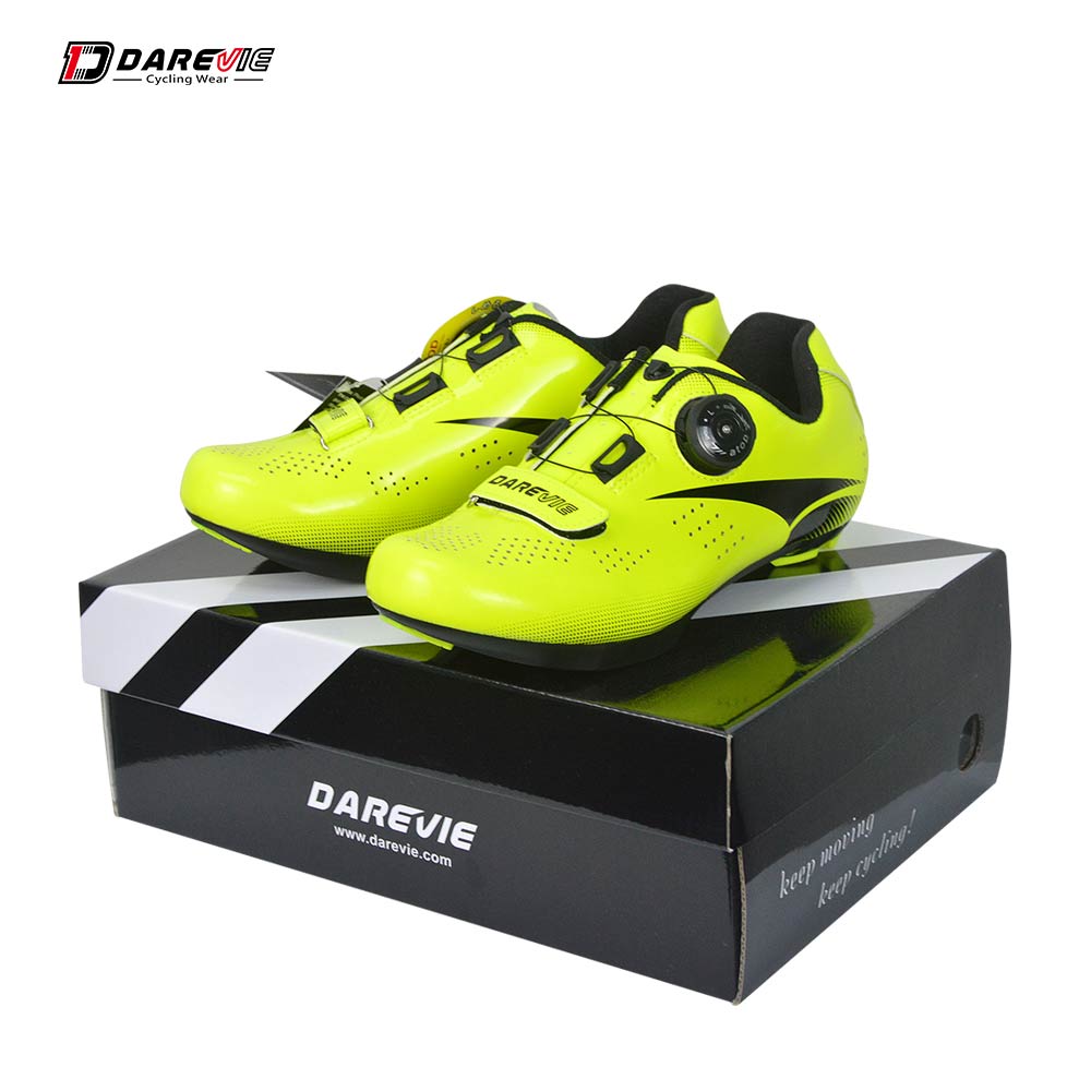 Darevie Manufacturer 4 Colors Cycling Road Bike Shoes Breathability Bicycle Bike Cycling Shoes Unisex