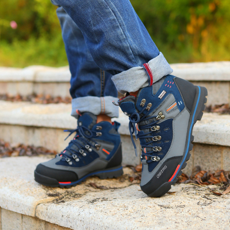 Wholesale Latest Design Waterproof Casual Hiking Shoes Outdoor Sports Shoes Training Desert Boots Hiking Shoes for Men