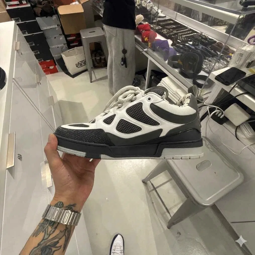 Luxury Designer Chunky Board Shoes Fashion Skateboarding Low Top Sneakers