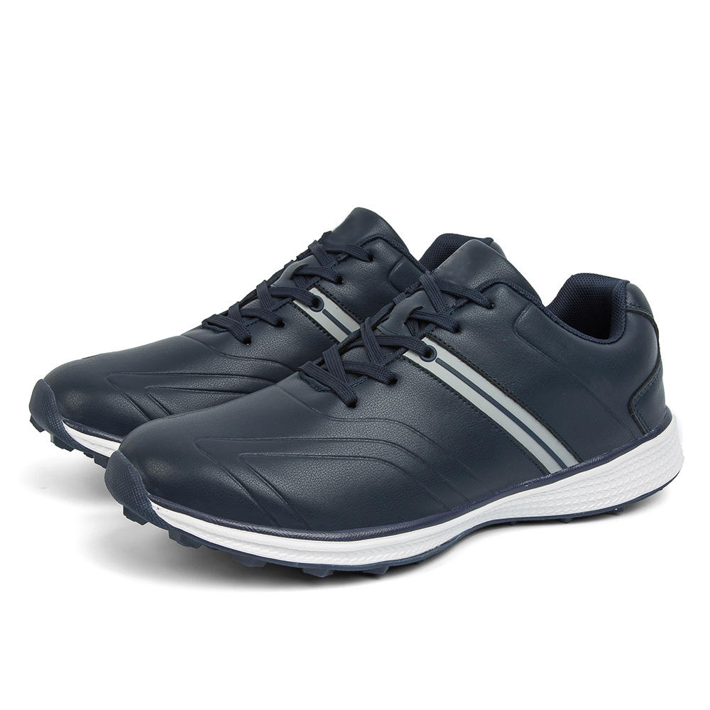 Synthetic Leather Men's Light Golf Shoes Men Badminton Footwear Outdoor Sports Customized Training Golfer