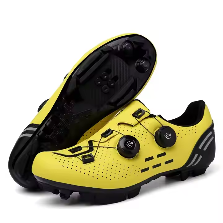 Men's &amp; Women's Cycling MTB Shoes Self-Locking Cleats for Road Bike Racing Flat Speed Sneaker for Mountain SPD Bicycle Footwear