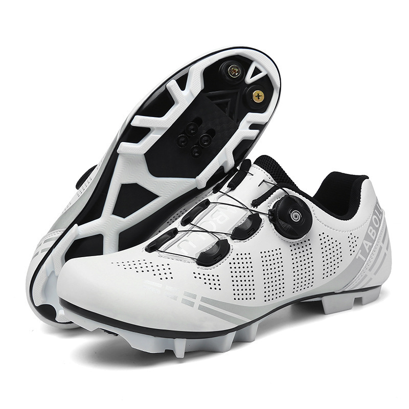 Cross-Border New Road Cycling Shoes for Men Women Outdoor Booster Bicycle Shoes Rubber Insole Autumn Winter Mountain Bike Riding