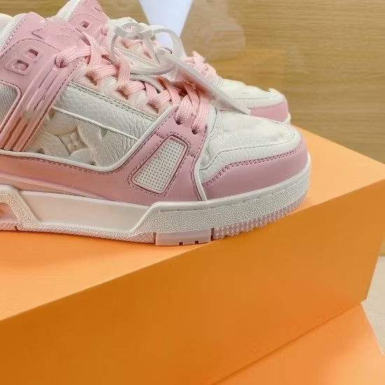 Wholesale Shoes Luxury Branded Designer Pink Skate Walking Sneaker Running Sport Retro Cricket Casual Basketball Shoe Sneaker