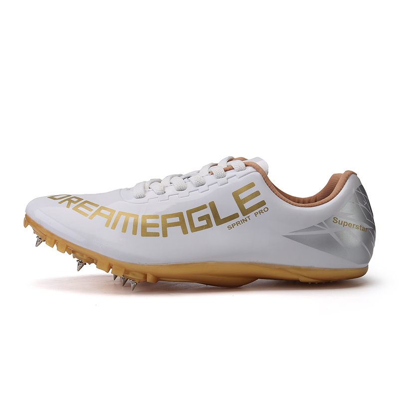 Professional Mirror Face Athletic Running Spikes Track Spike Shoes with Eight 8pcs Nails Sapatos De Atletismo