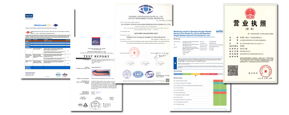 Certification Documents