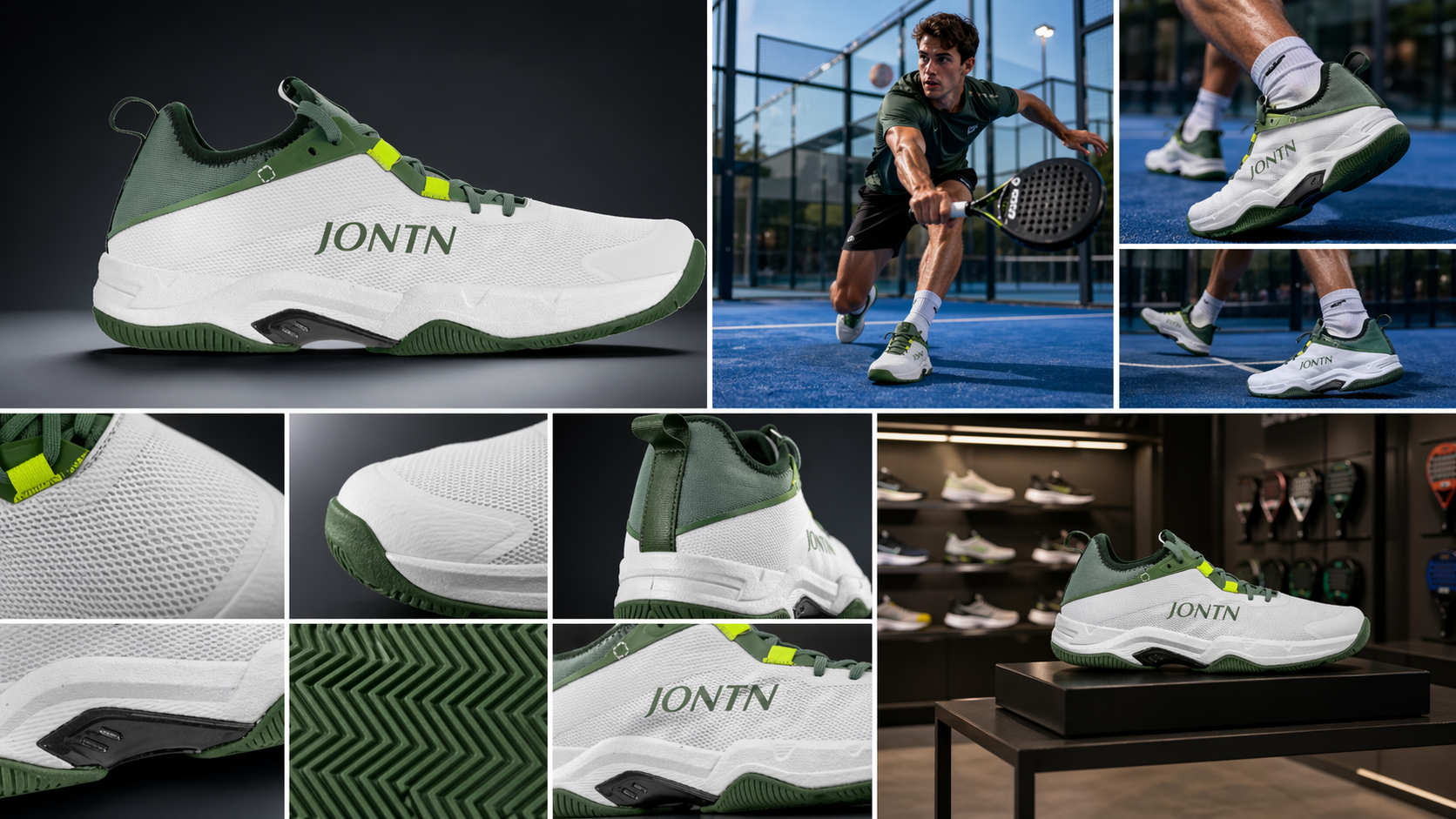 Ergonomic Training Sports Shoes Lightweight Strong Elasticity Breathable Mens Badminton Volleyball Table Tennis Summer Winter