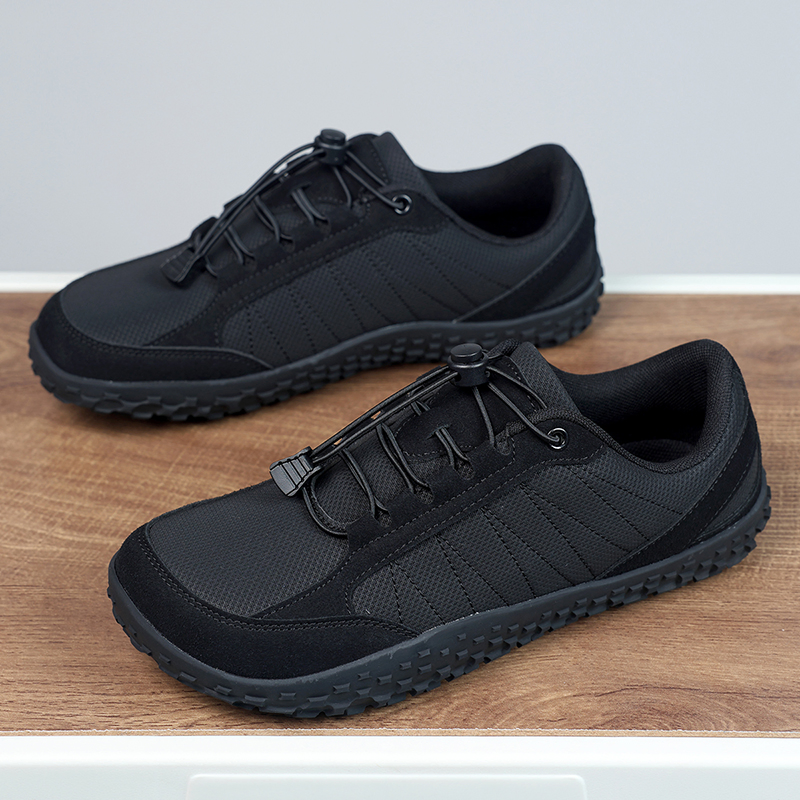 Large Size Anti-Slip Breathable Casual Footwear Lightweight Trail Outdoor Hiking Running Minimalist Sneakers Zero Drop Wide Toe Box Shoes