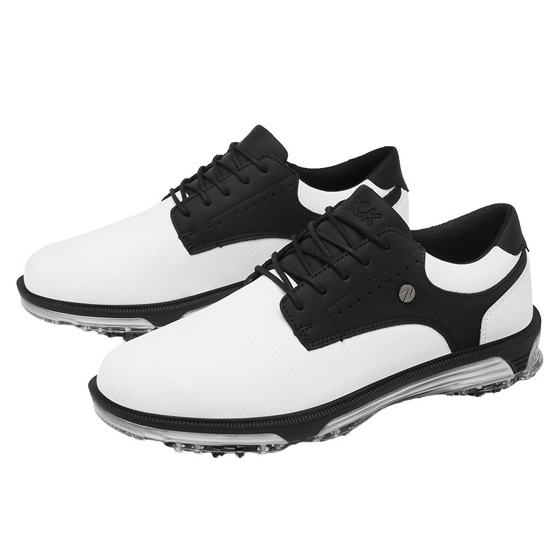 Men's High Quality Leather Golf Shoes Breathable Comfortable Anti-Slip Waterproof Feature Customizable for Winter Summer Use