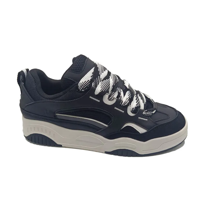 Fashion Skateboard Casual Shoes Thick Sole Skating Stylish Skateboarding Shoes