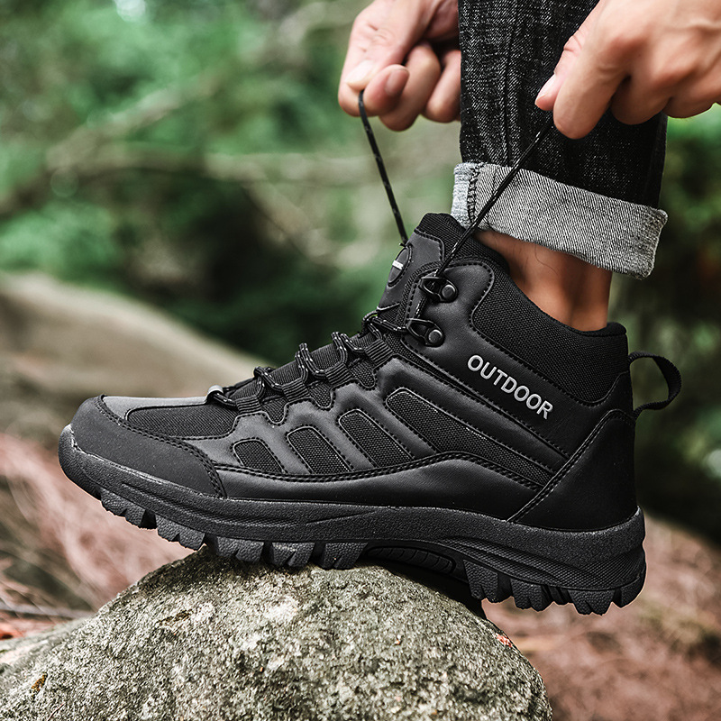 Women's Men's Hiking Shoes Anti-Slip Hiking Boots Women Waterproof, Hiking Lightweight Outdoor Trekking Shoes