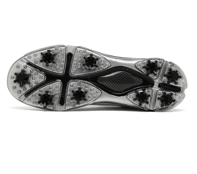 OEM Custom Waterproof Microfiber Leather Modern Spiked Professional Anti-slip Luxury Breathable Outdoor Sport Men Golf Shoes