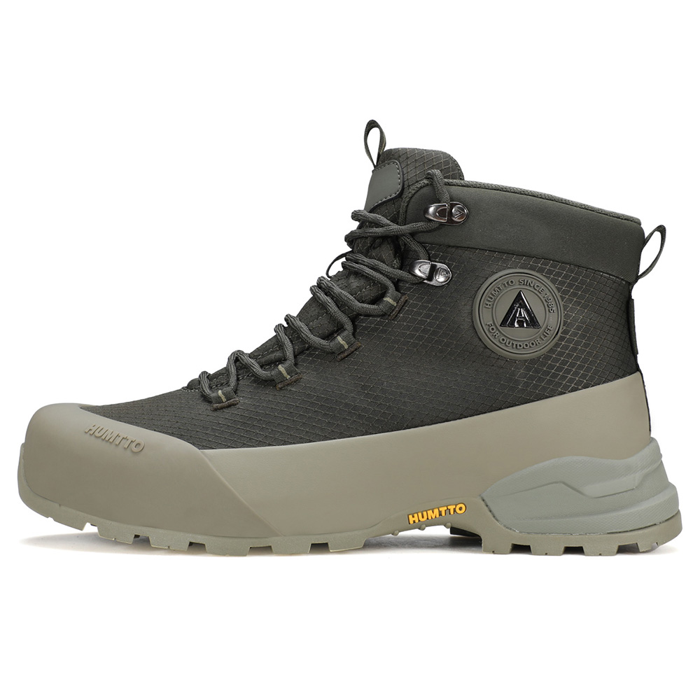 HUMTTO 260317 Autumn and Winter Hiking Shoes High Top Wear-Resistant Outdoor Men Hiking Shoes