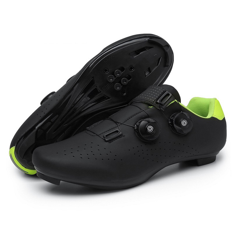 Large Size Men's and Women's Outdoor Leisure Lockless Shoes, Road Bike Cycling Shoes