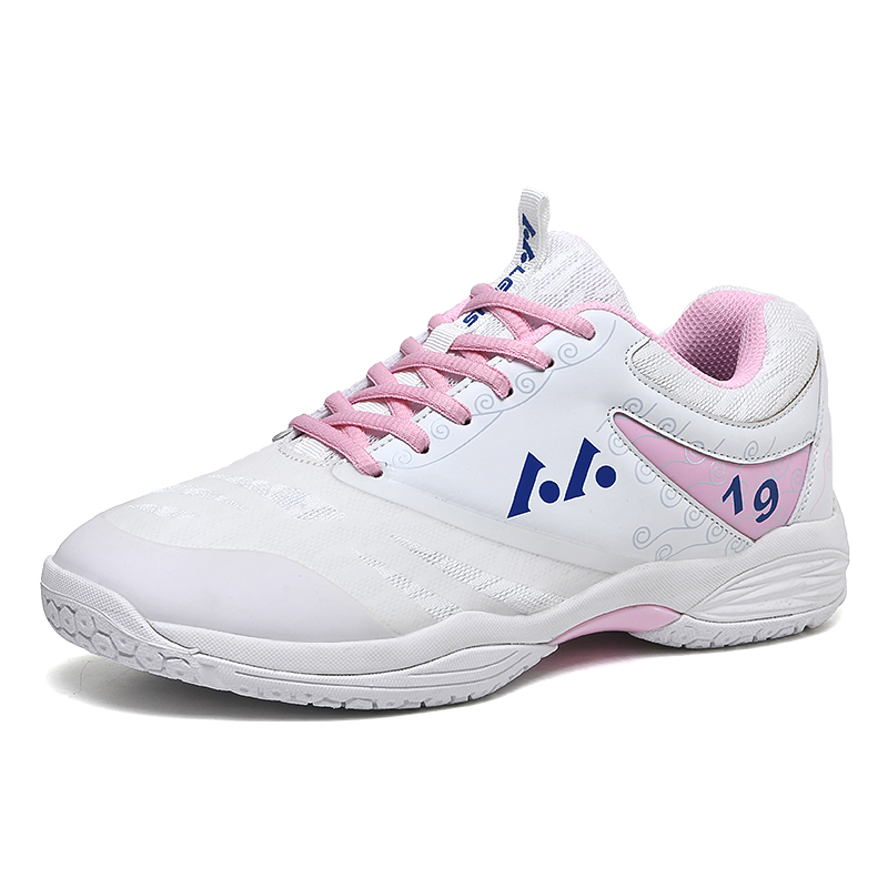 Trendy Durable Mesh Print Carbon Synthetic Volleyball Shoes Table Tennis Trainer Handball Men Woman Badminton Shoes