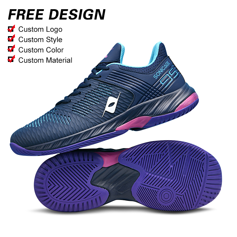 Unisex Reversible Design Badminton Pickleball Tennis Shoes Mesh Lining Training Summer Spring Autumn Adults Children Great
