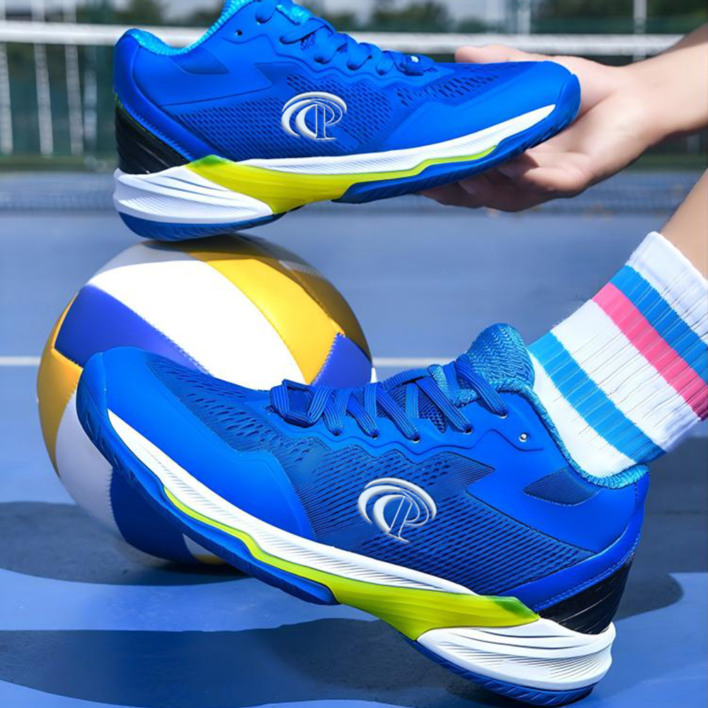 Factory Custom OEM Lightweight Mesh Upper Anti slip High Quality Indoor Professional Volleyball Shoes