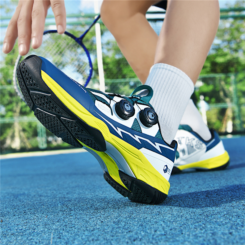 Professional Men's Women's Tennis Pickleball Shoes New Anti-Slip Shock-Absorbing Wear-Resistant Mesh Lining Spring Summer Use